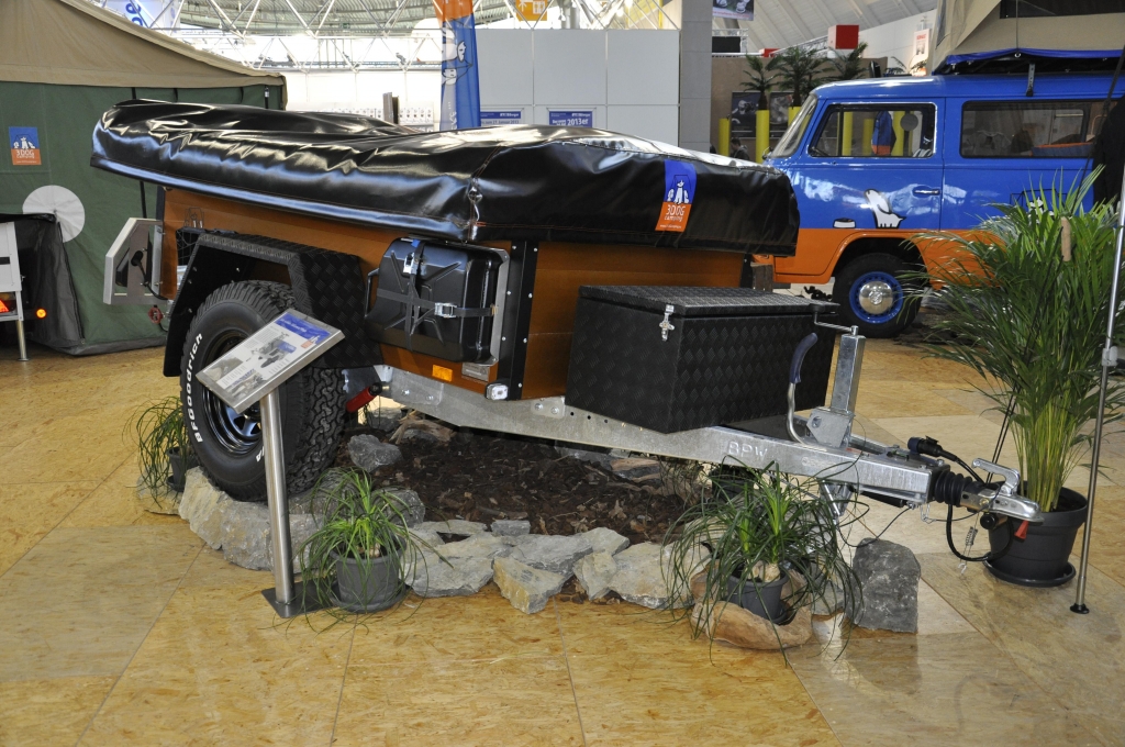 CMT Stuttgart 2013: Camper, Multifunktionsanhänger und Hubdachwohnwagen