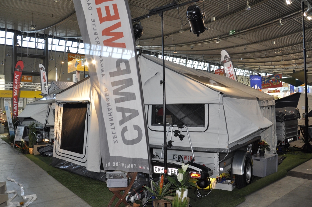 CMT Stuttgart 2013: Camper, Multifunktionsanhänger und Hubdachwohnwagen