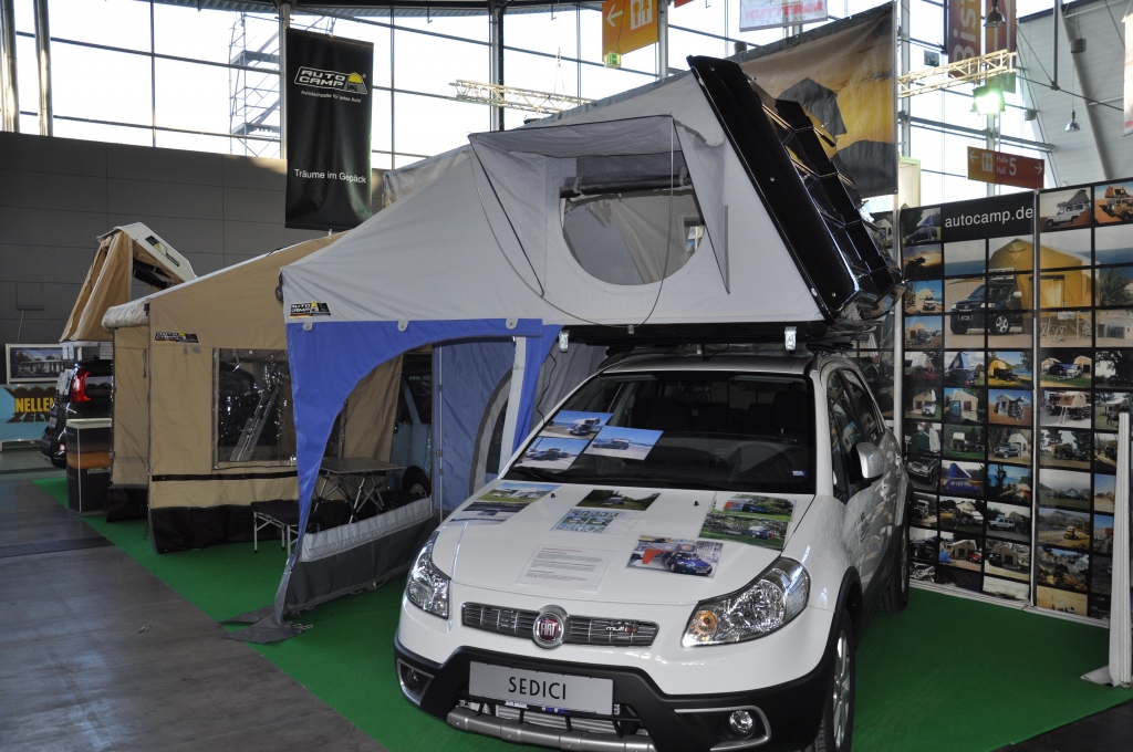 CMT Stuttgart 2013: Camper, Multifunktionsanhänger und Hubdachwohnwagen