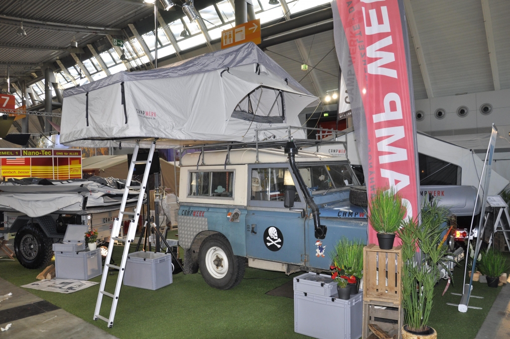 CMT Stuttgart 2013: Camper, Multifunktionsanhänger und Hubdachwohnwagen