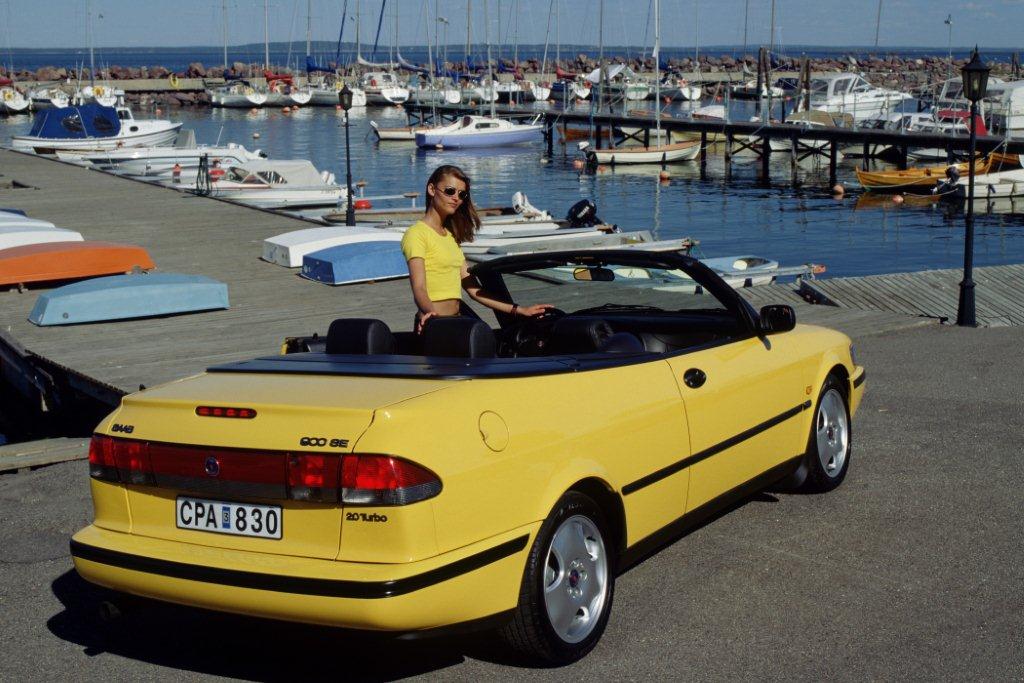 Das Saab 900 SE Cabrio von 1998