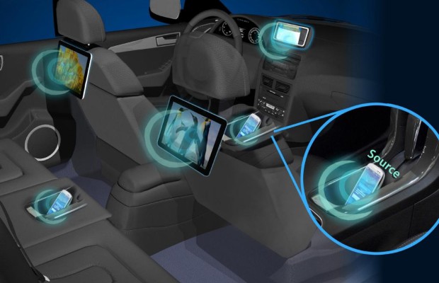 Delphi entwickelt innovative Lösung für kabelloses Laden - Weg mit dem Drahtsalat