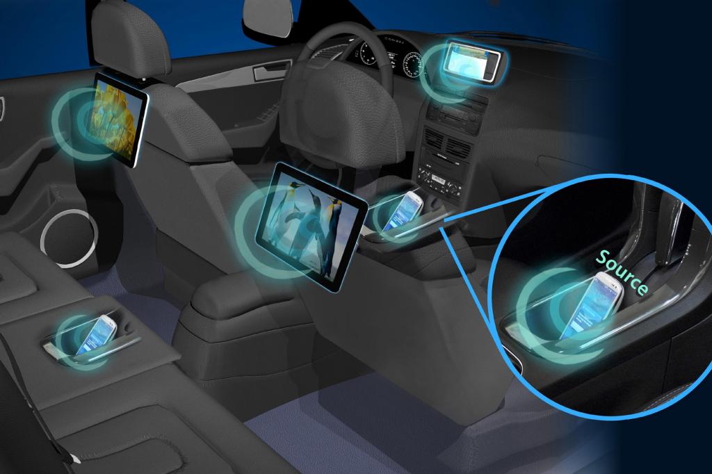 Delphi entwickelt innovative Lösung für kabelloses Laden - Weg mit dem Drahtsalat