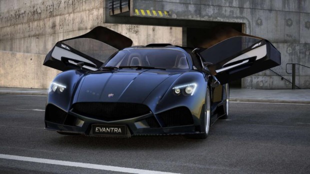 Der Evantra V8 des neuen italienischen Sportwagenherstellers - Bild: Mazzanti Automobili