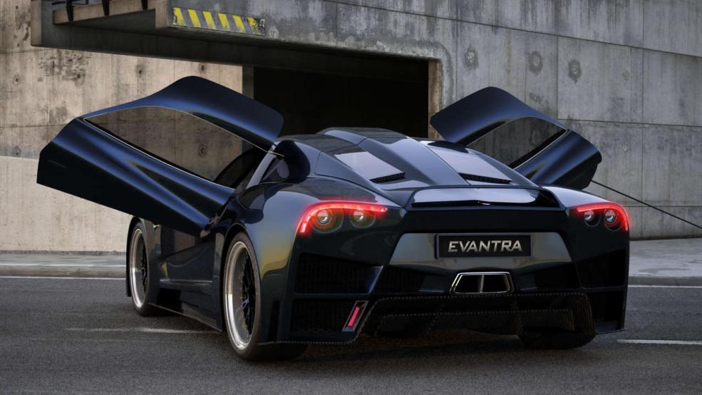 Der Evantra V8 des neuen italienischen Sportwagenherstellers - Bild: Mazzanti Automobili