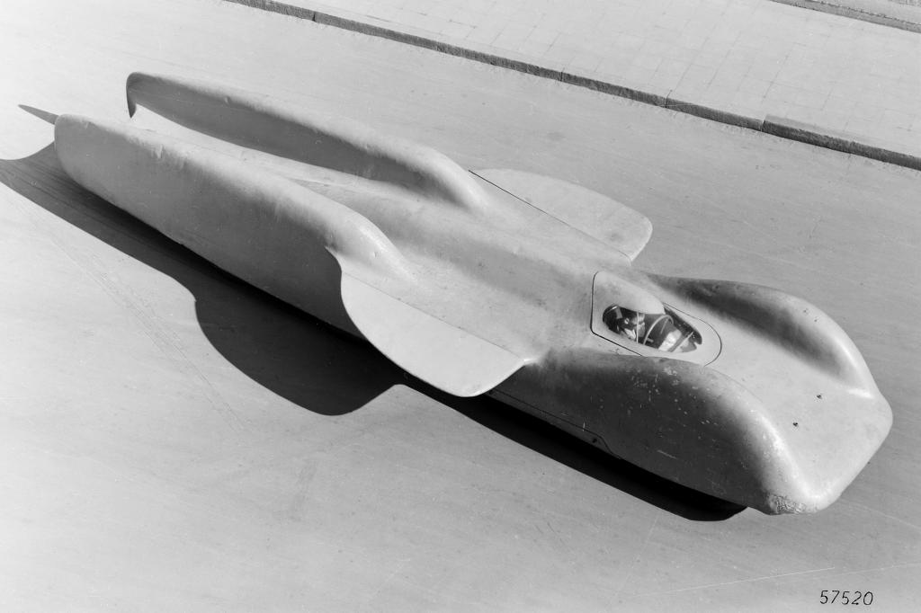 Der Mercedes T 80 als Nachfolger des W 125 kam über den Prototypenstatus nicht heraus
