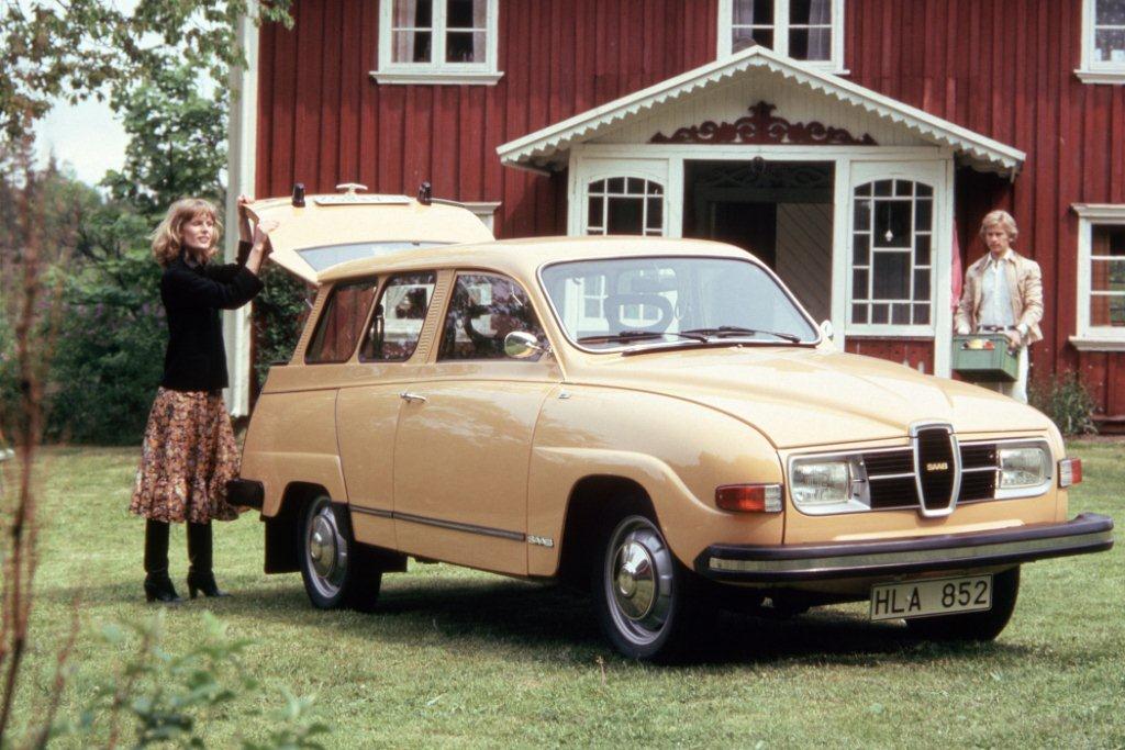 Der Saab 95 aus dem Jahr 1976