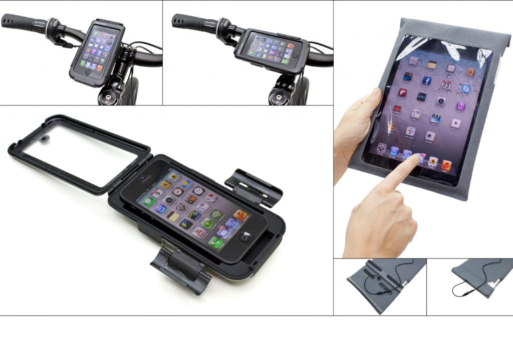 Der rund 50 Euro teure Bike Mount für das iPhone 5 lässt sich durch einen robusten Schnappverschluss am Lenker fixieren