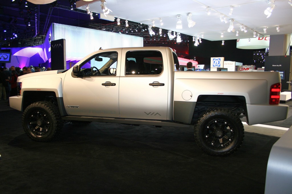 Detroit 2013: 800 Elektro-PS für einen Pick-up