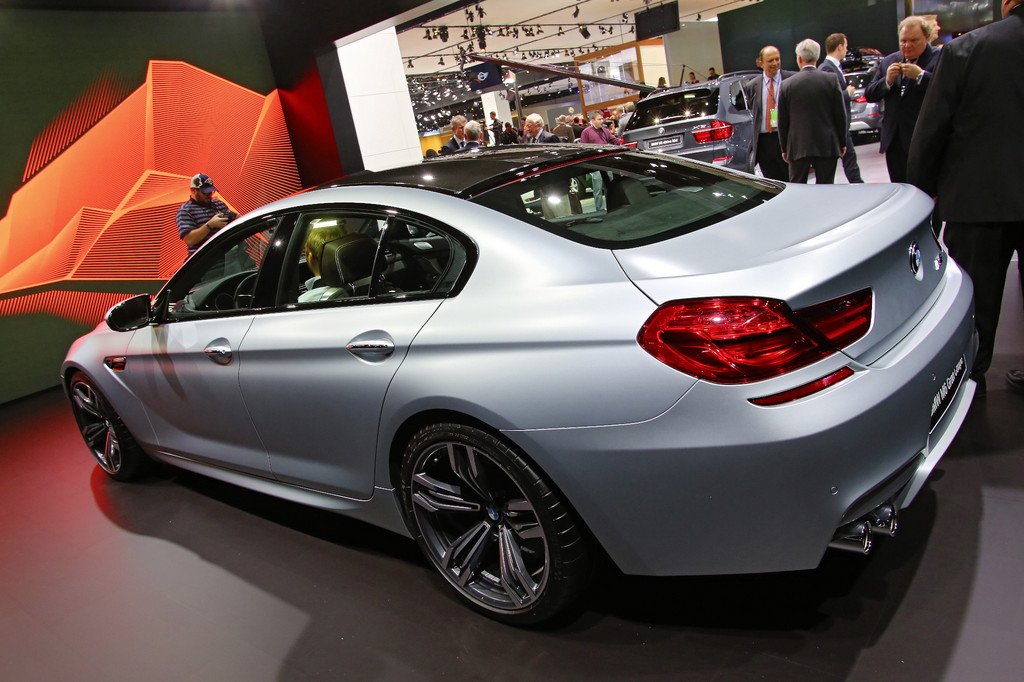 Detroit 2013: BMW M6 Gran Coupé leistet 560 PS