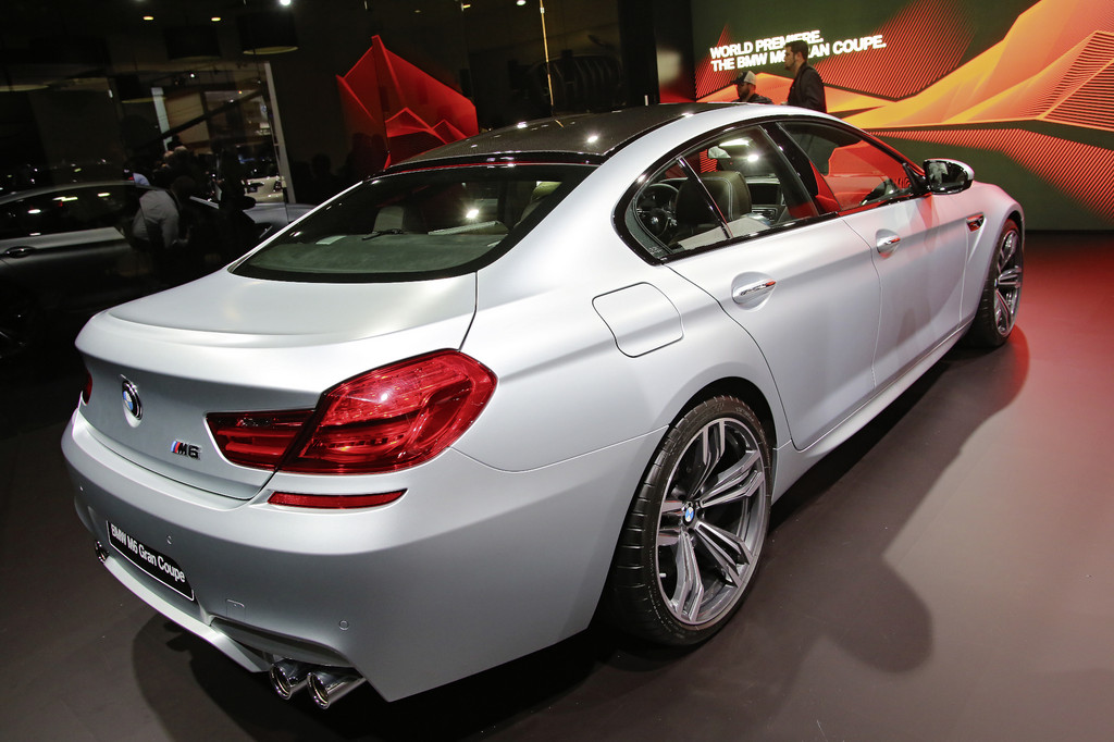 Detroit 2013: BMW M6 Gran Coupé leistet 560 PS