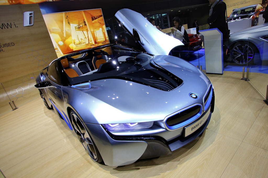 Detroit 2013: BMW i8 Concept Spyder vor dem Serienstart