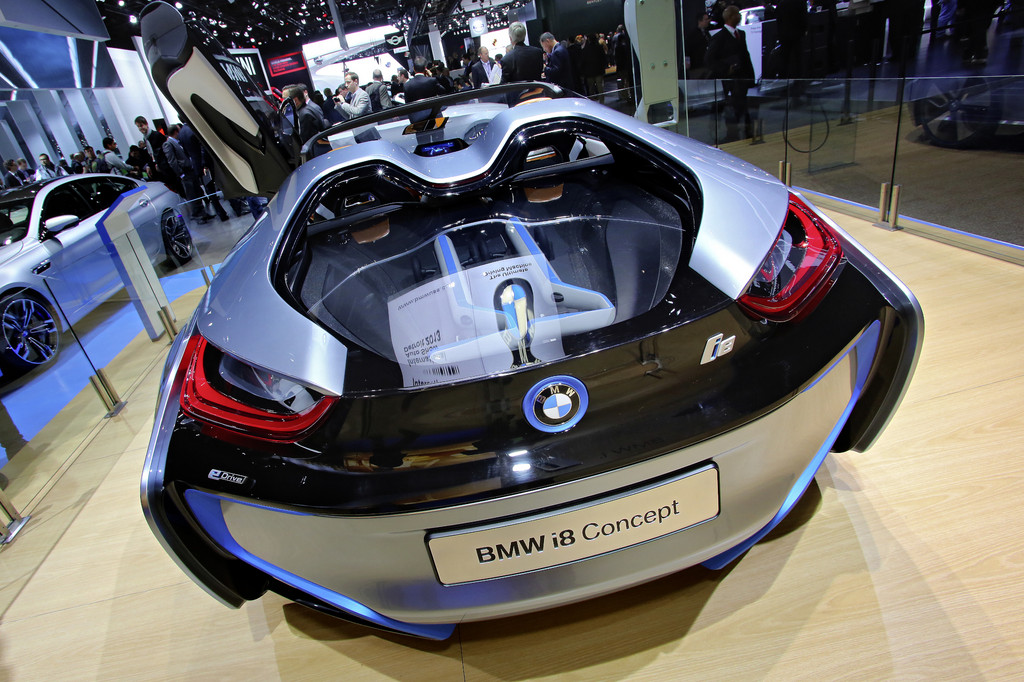 Detroit 2013: BMW i8 Concept Spyder vor dem Serienstart