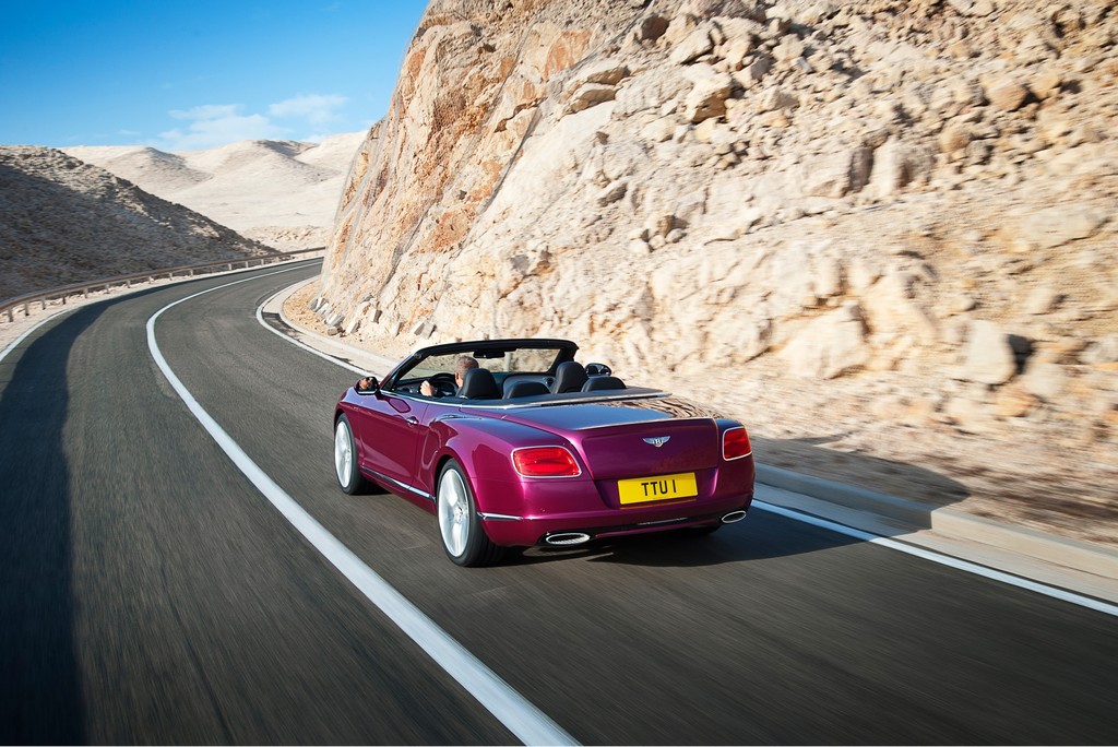 Detroit 2013: Bentley präsentiert schnellstes viersitzige Cabrio