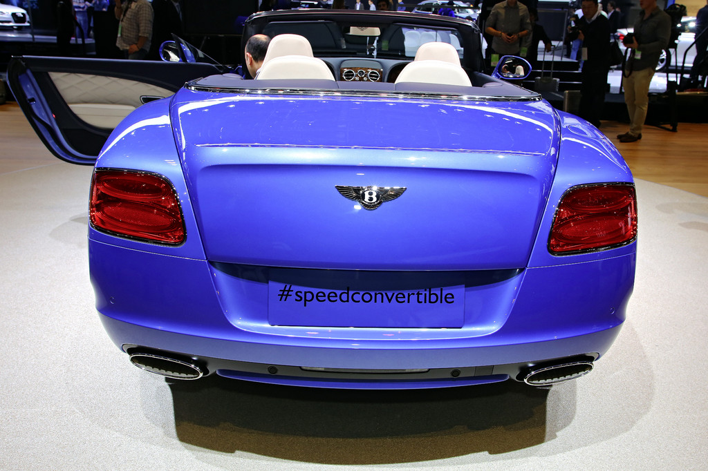 Detroit 2013: Bentley präsentiert schnellstes viersitziges Cabrio der Welt