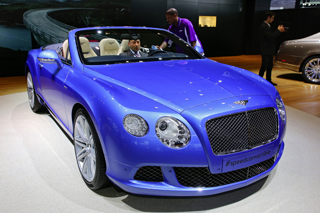 Detroit 2013: Bentley präsentiert schnellstes viersitziges Cabrio der Welt
