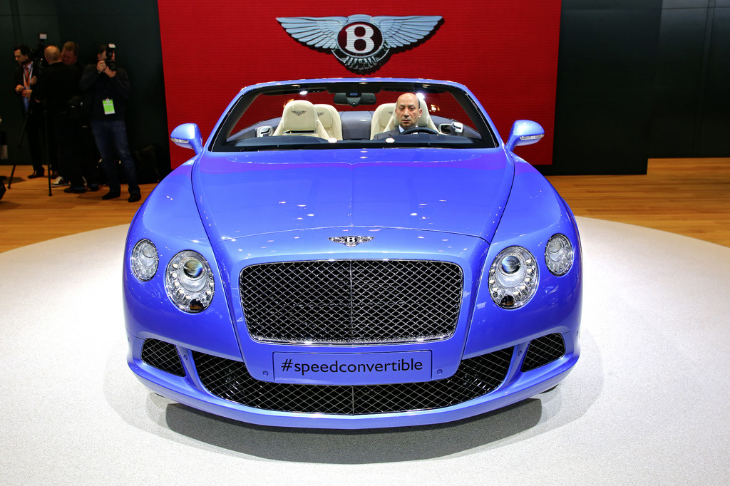 Detroit 2013: Bentley präsentiert schnellstes viersitziges Cabrio der Welt