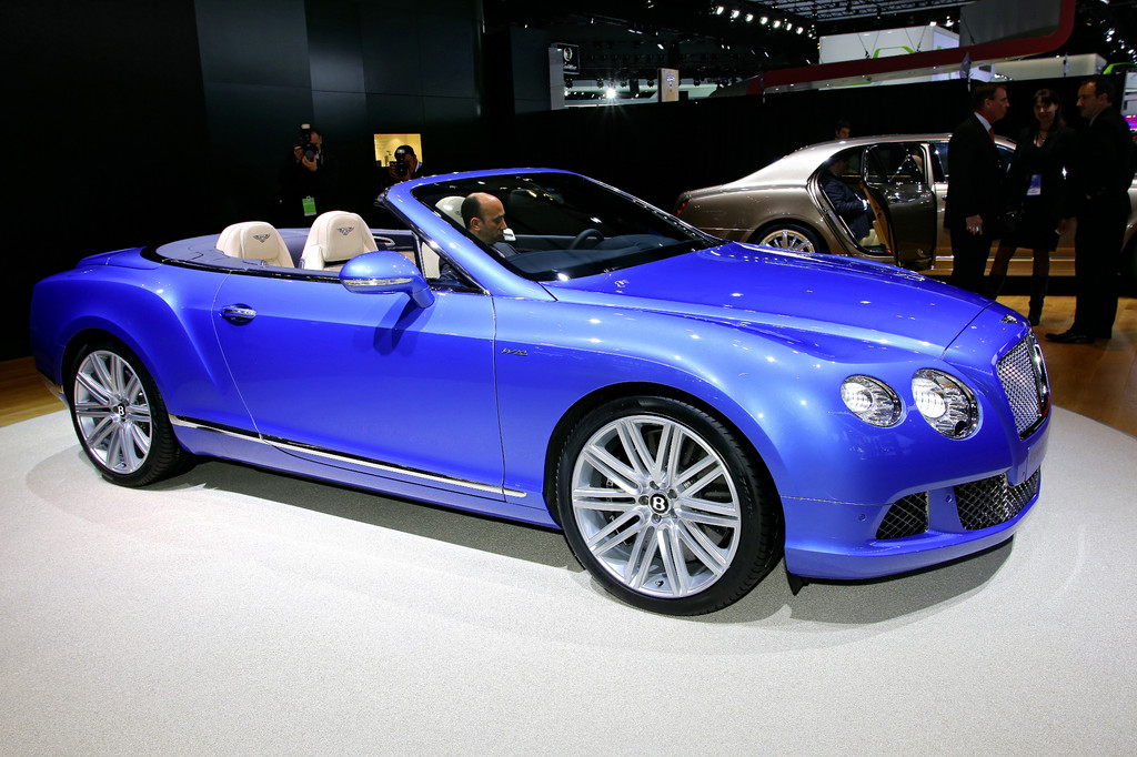 Detroit 2013: Bentley präsentiert schnellstes viersitziges Cabrio der Welt