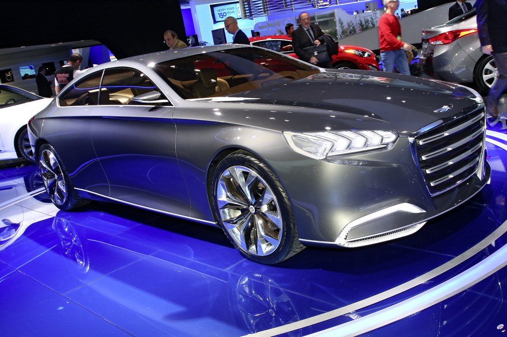 Detroit 2013: Hyundai stellt HCD-14 Genesis vor