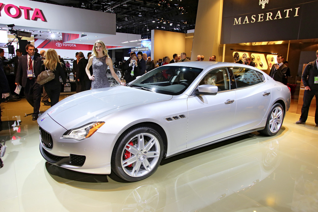 Detroit 2013: Maserati stellt seinen neuen Quattroporte vor