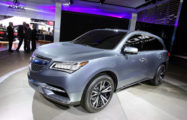 Detroit 2013: SUV-Prototyp Acura MDX enthüllt