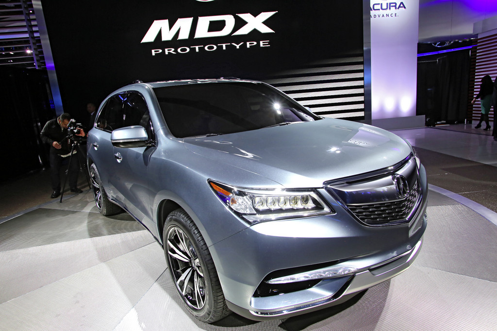 Detroit 2013: SUV-Prototyp Acura MDX enthüllt