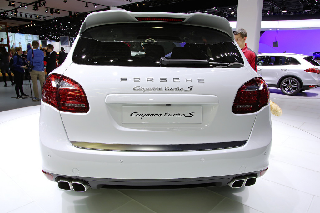 Detroit 2013: Weltpremiere des Cayenne Turbo S