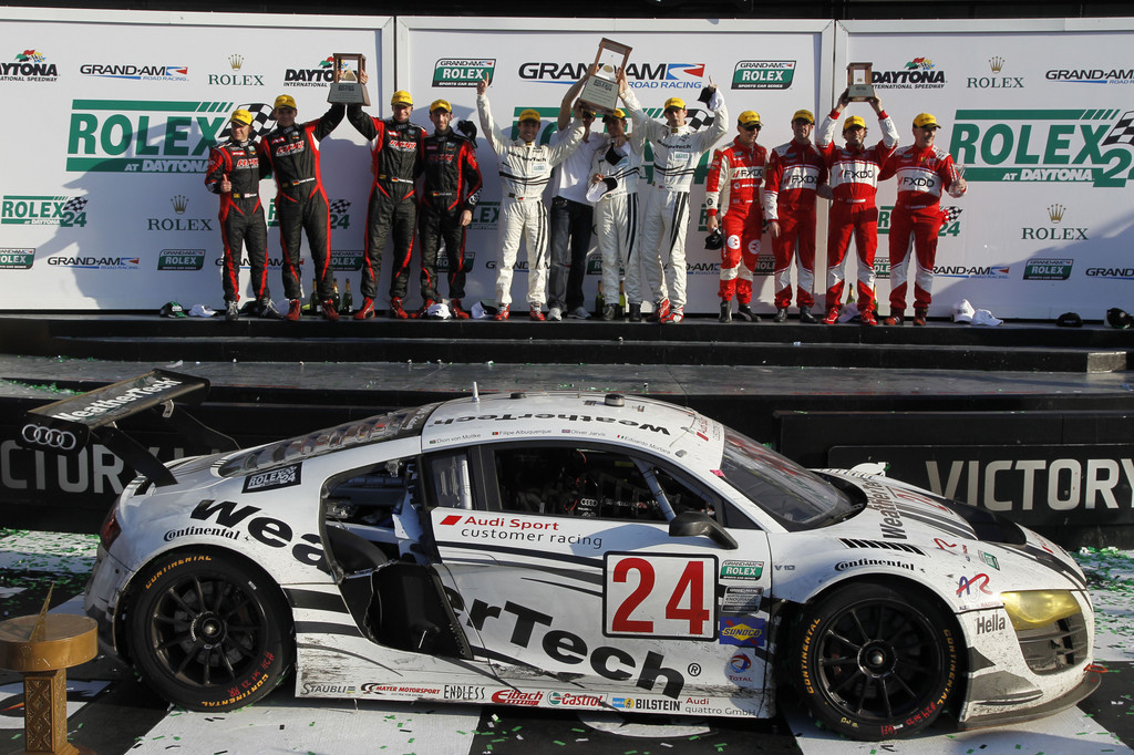 Doppelsieg für Audi-Kundenteams