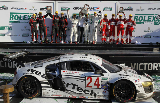 Doppelsieg für Audi-Kundenteams