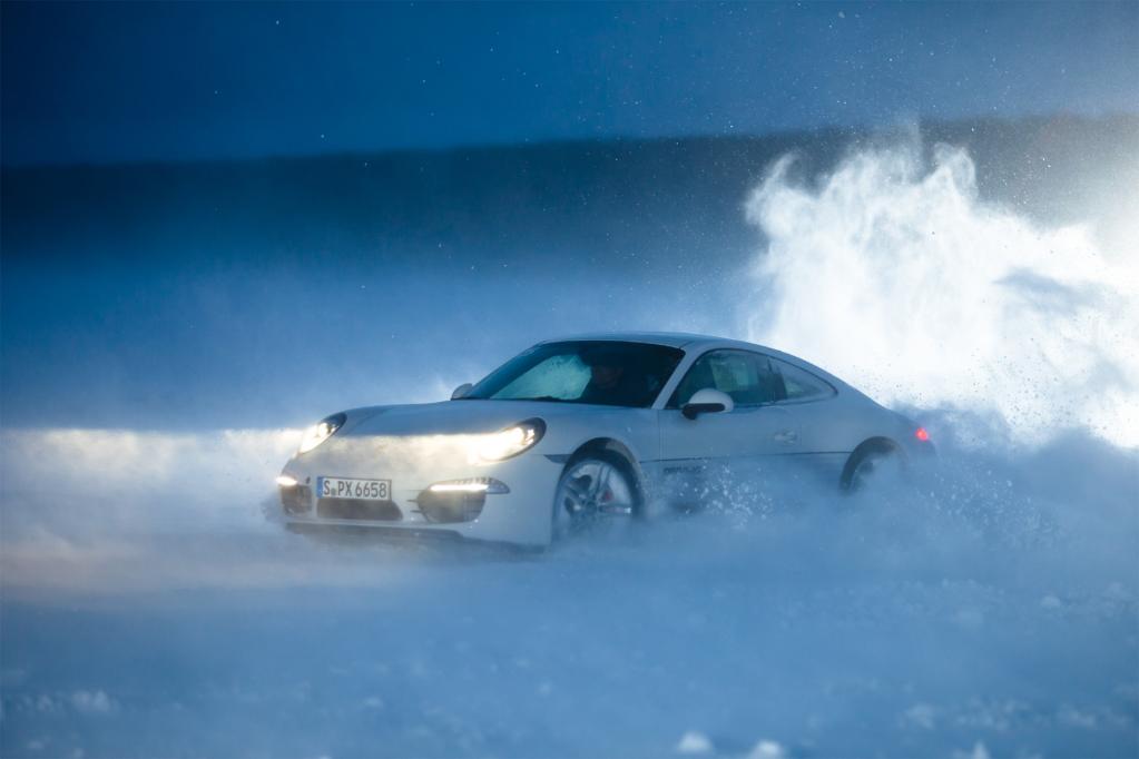 Driften hinter dem Polarkreis