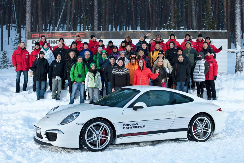 Driften hinter dem Polarkreis 