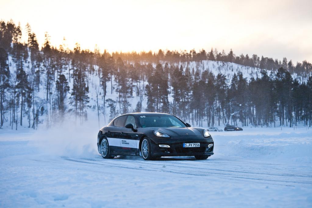 Driften hinter dem Polarkreis 