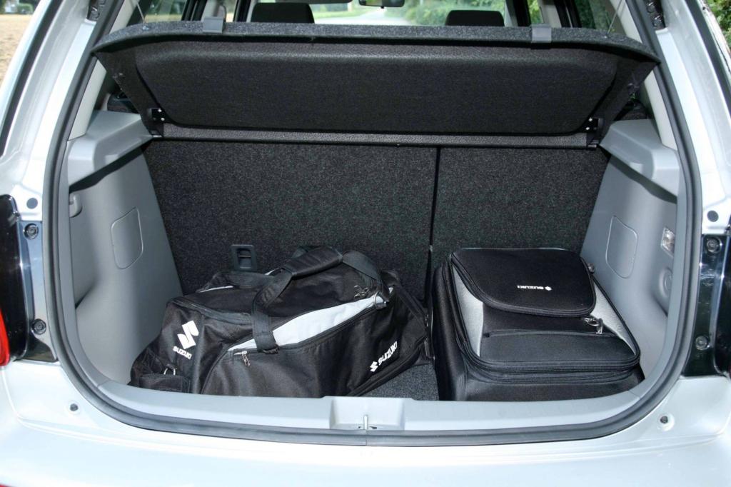 Ein Laderaumwunder ist der SX4 nicht