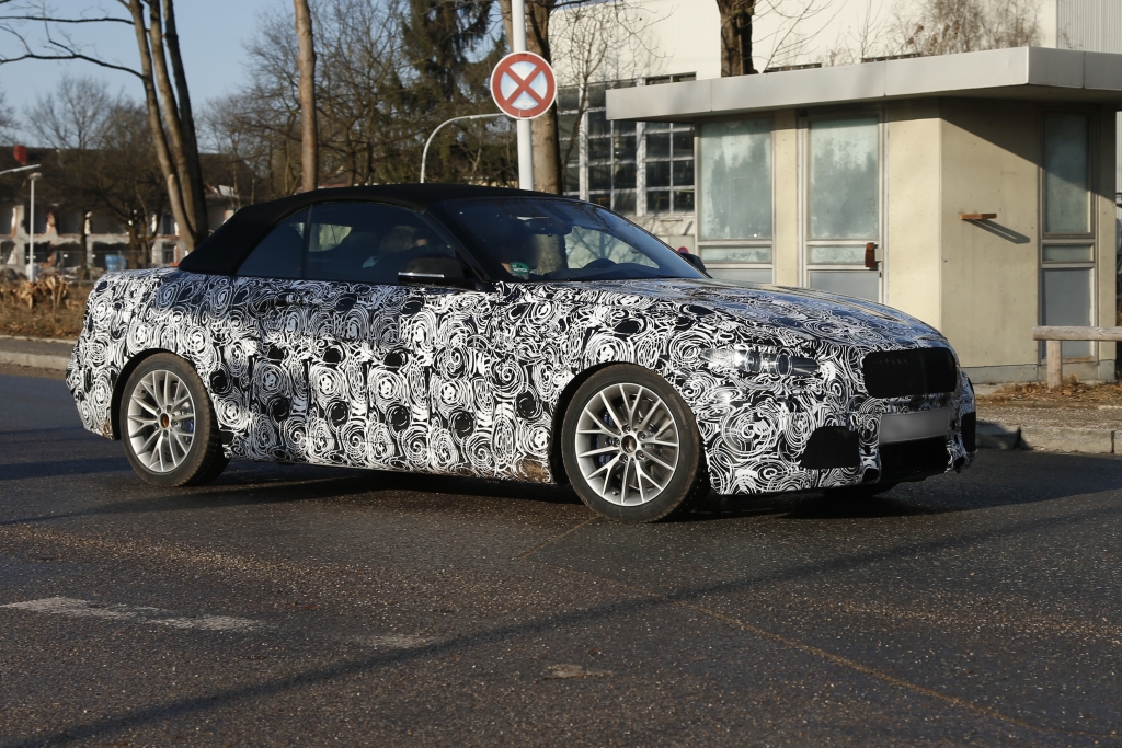 Erwischt: Erlkönig BMW 2er Cabrio – Flotter Zweier