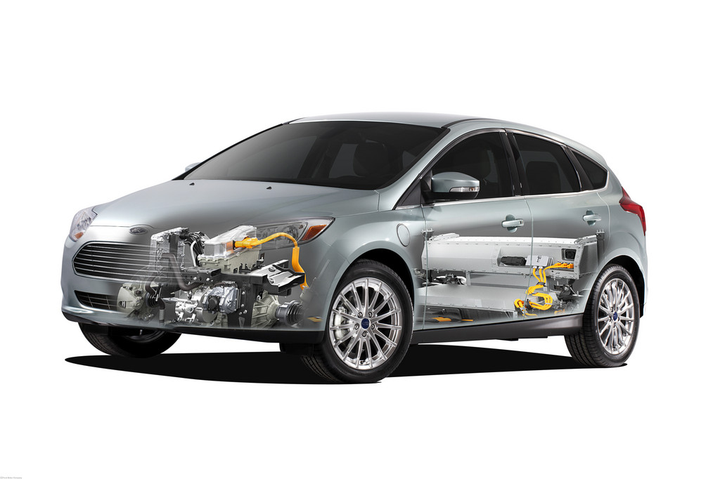Ford Focus Electric fährt mit 