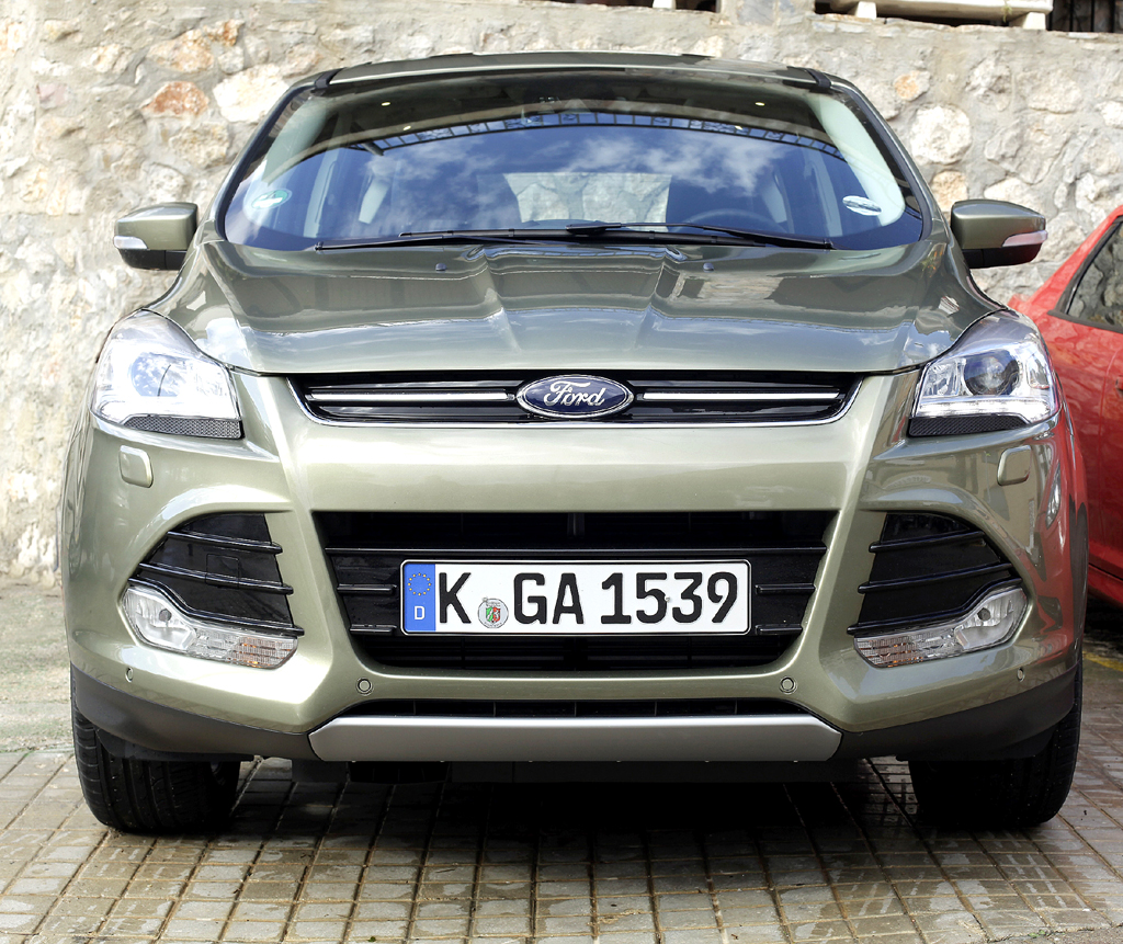 Ford Kuga: Blick auf die Frontpartie. 
