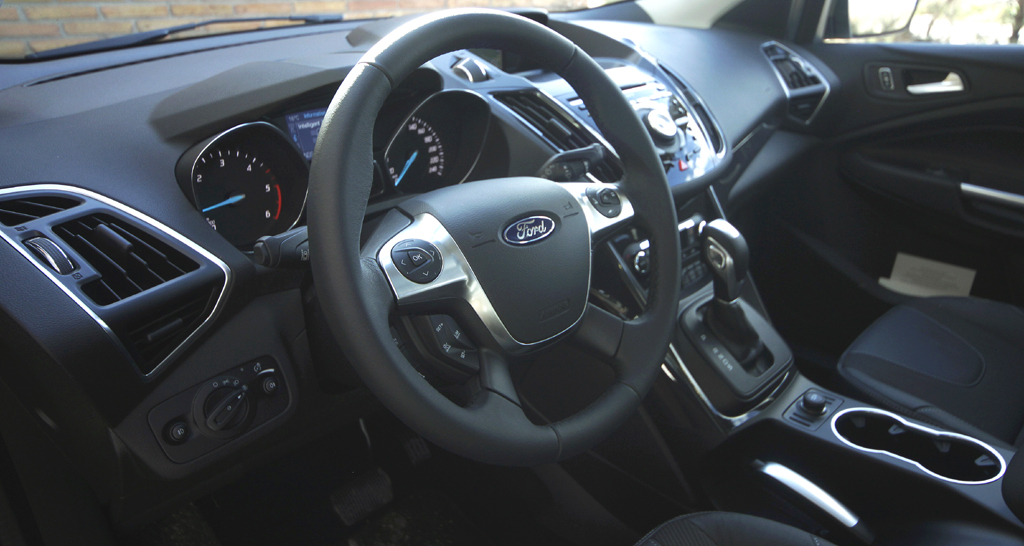 Ford Kuga: Blick ins Cockpit. 