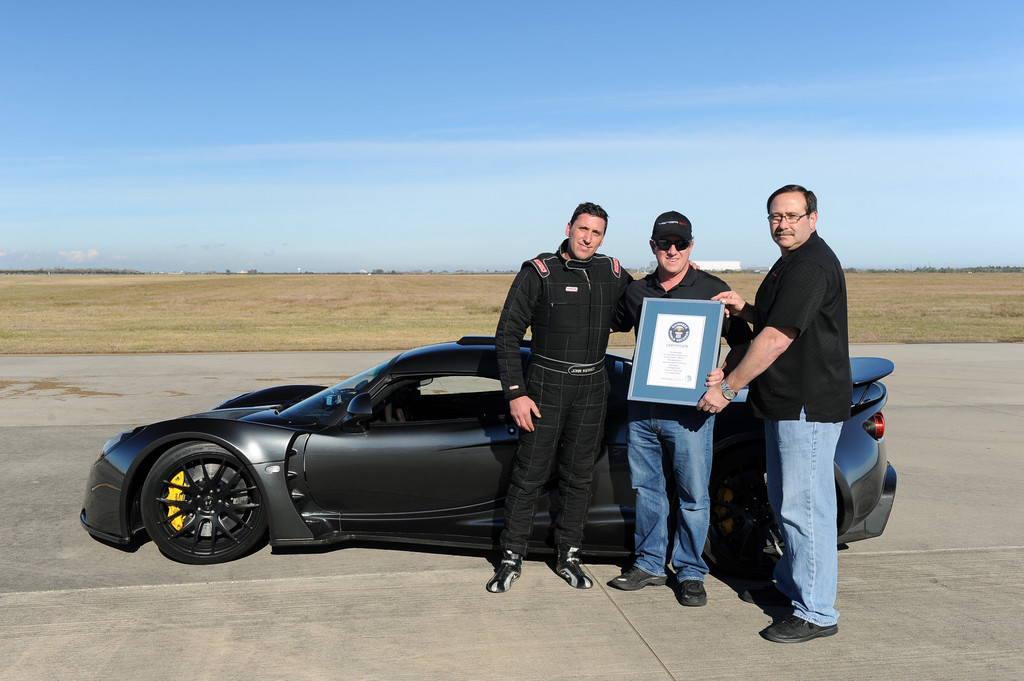 Hennessey Venom GT stellt Weltrekord auf