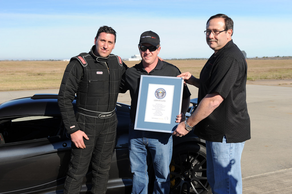 Hennessey Venom GT stellt Weltrekord auf