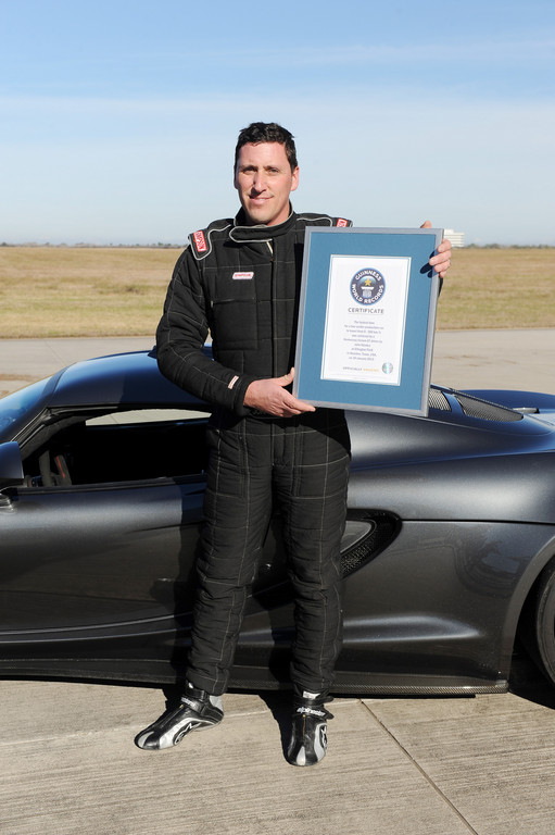 Hennessey Venom GT stellt Weltrekord auf