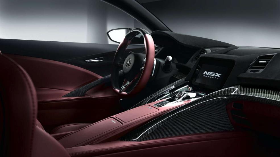 Honda NSX - Jetzt auch von innen zu bestaunen - Bild: Honda