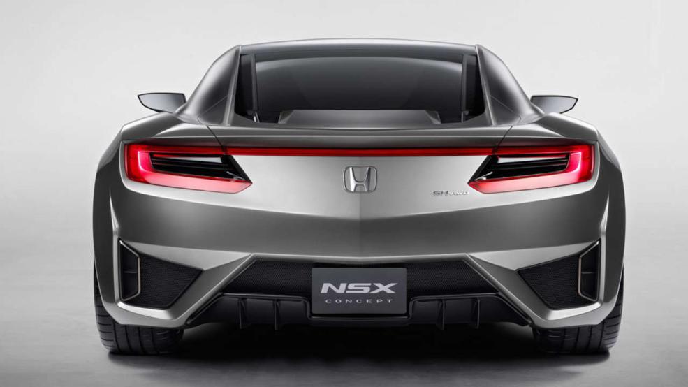 Honda NSX -Schnittig ohne Ende - Bild: Honda