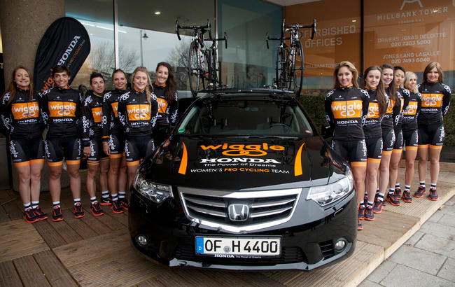 Honda unterstützt Frauen-Radrennteam