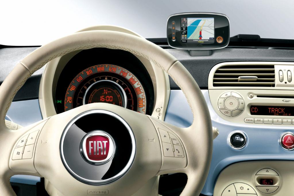 Innen legt der Fiat Wert auf Details