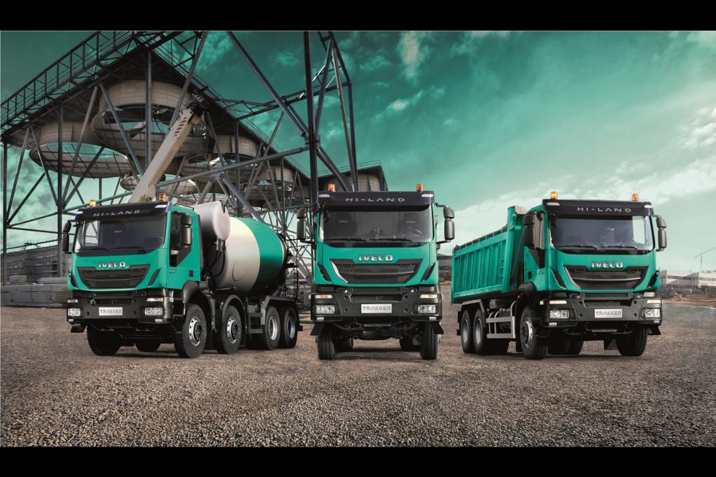 Iveco mit neuen Baustellenfahrzeugen