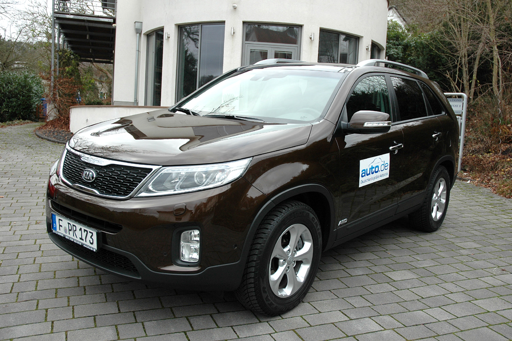 Kia Sorento, hier als einziger Diesel und Spitzenmodell mit 145/197 kW/PS. Fotos: Koch