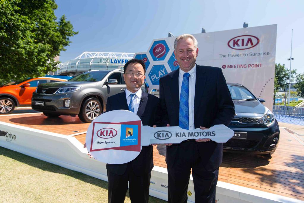Kia bleibt bis 2018 Hautsponsor der Australien Open