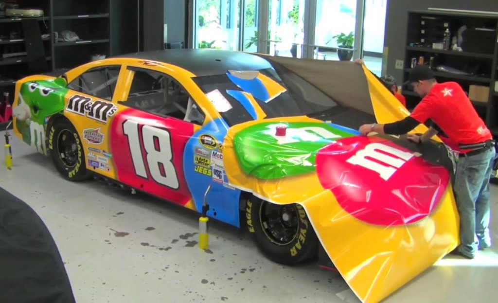 Kyle Buschs Nascar - Bild: Youtube