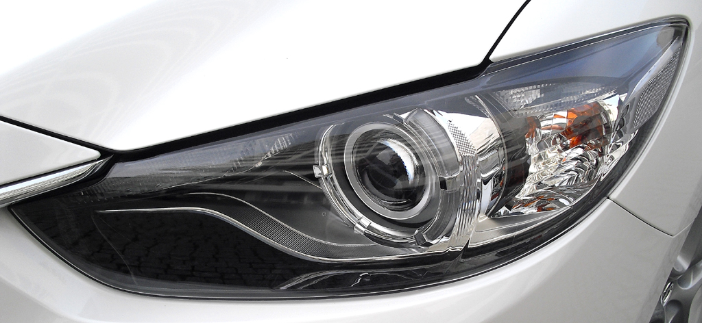 Mazda6: Moderne Leuchteinheit vorn. 