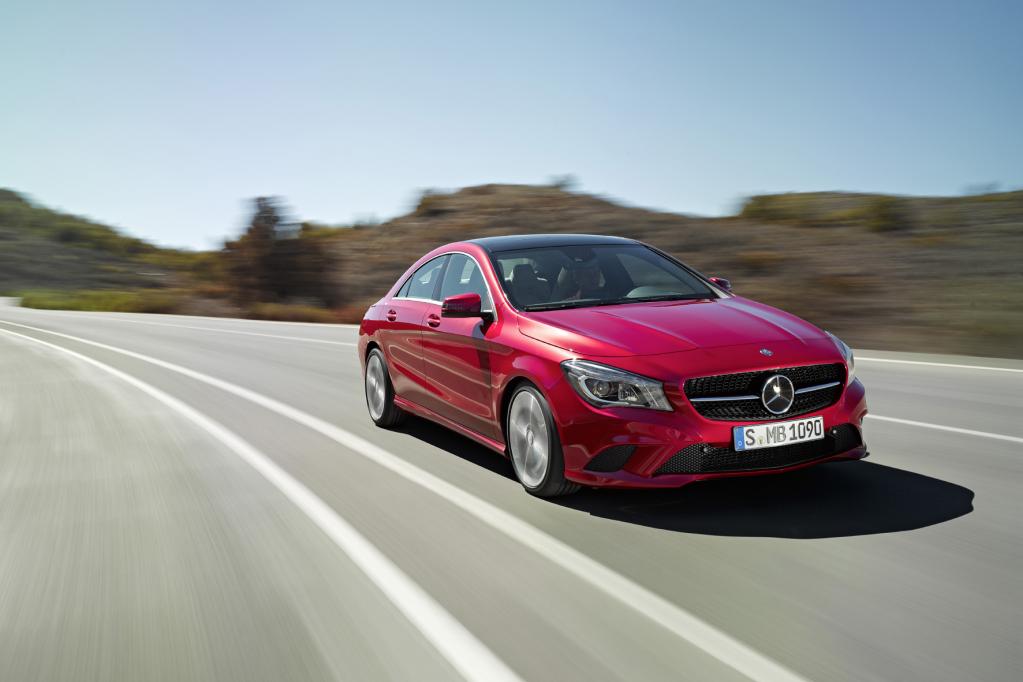 Mercedes CLA - das viertürige Coupé der A-Klasse